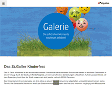 Tablet Screenshot of kinderfest.ch